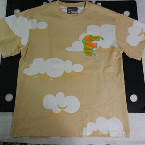 Dungeon Forward T-Shirt Size Medium Beige The Banned Heavyweight Crewneck